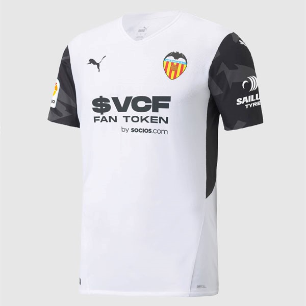 Heimtrikot Thailand Valencia 2021-2022 Günstige Fußballtrikots